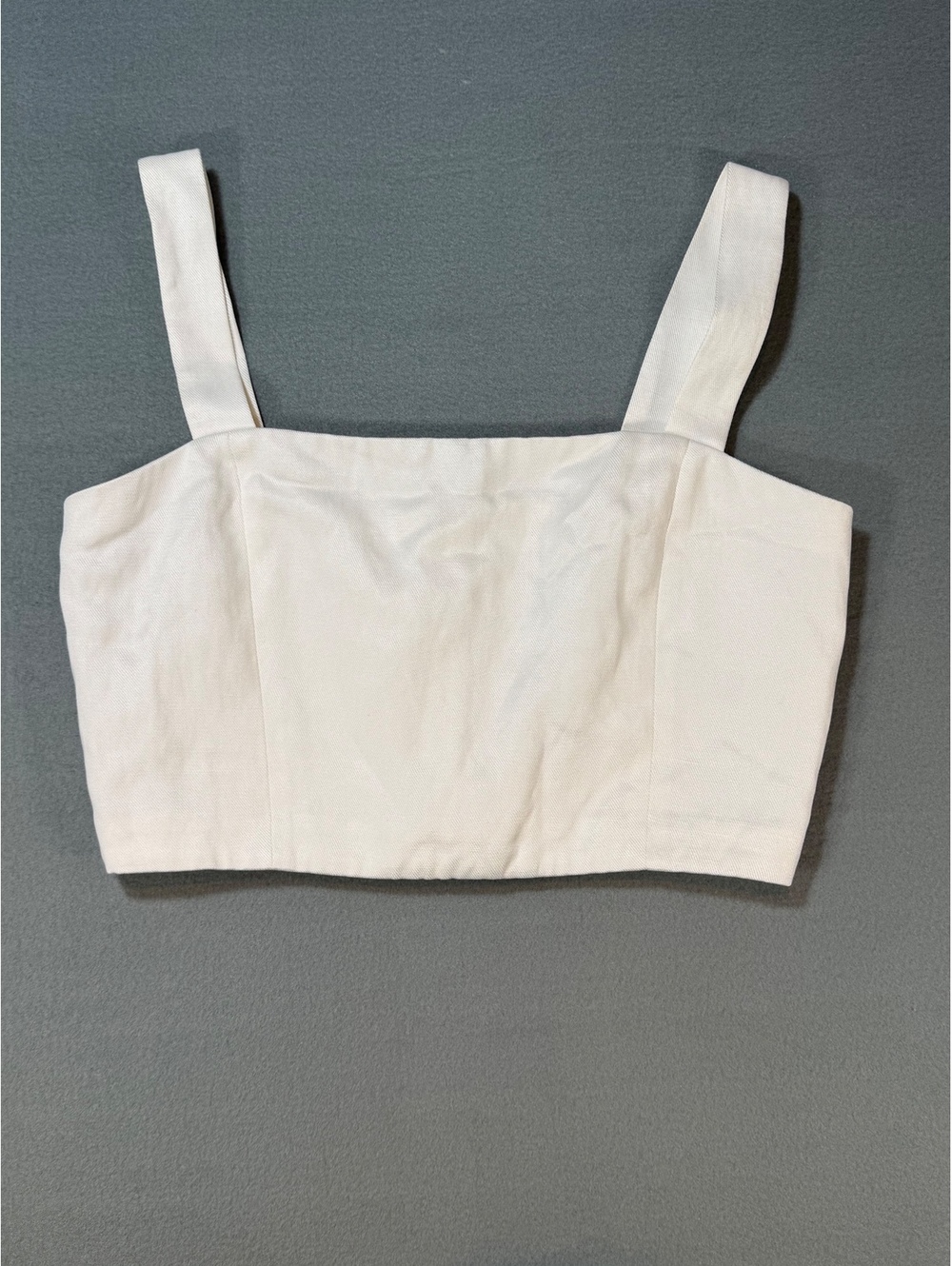 Wilfred by Aritzia Cropped Button Tank Size 4